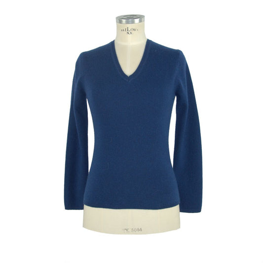  - Blue Cashmere Women Sweater