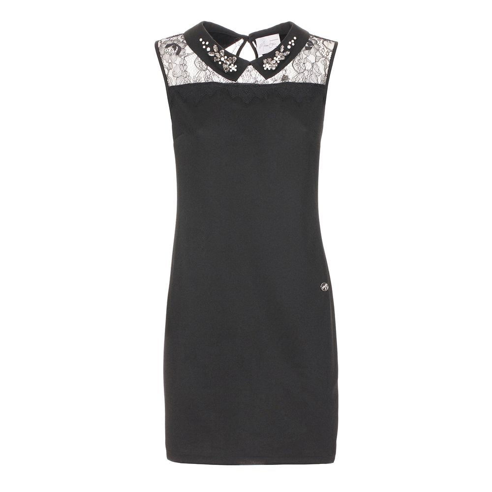  - Black Polyester Women Dress