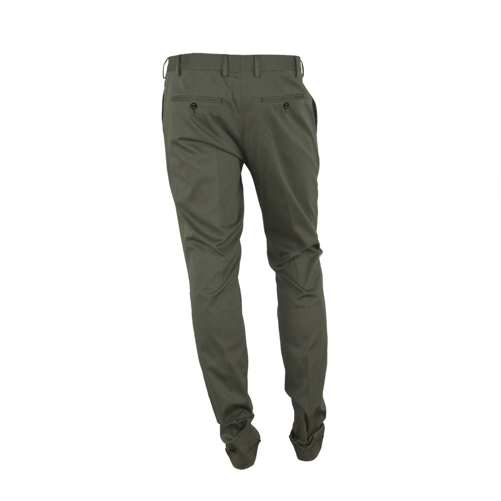  - Elegant Green Summer Trousers for Men