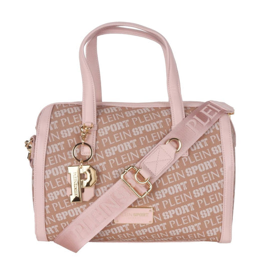  - Chic Pink Eco-Leather Crossbody Bag