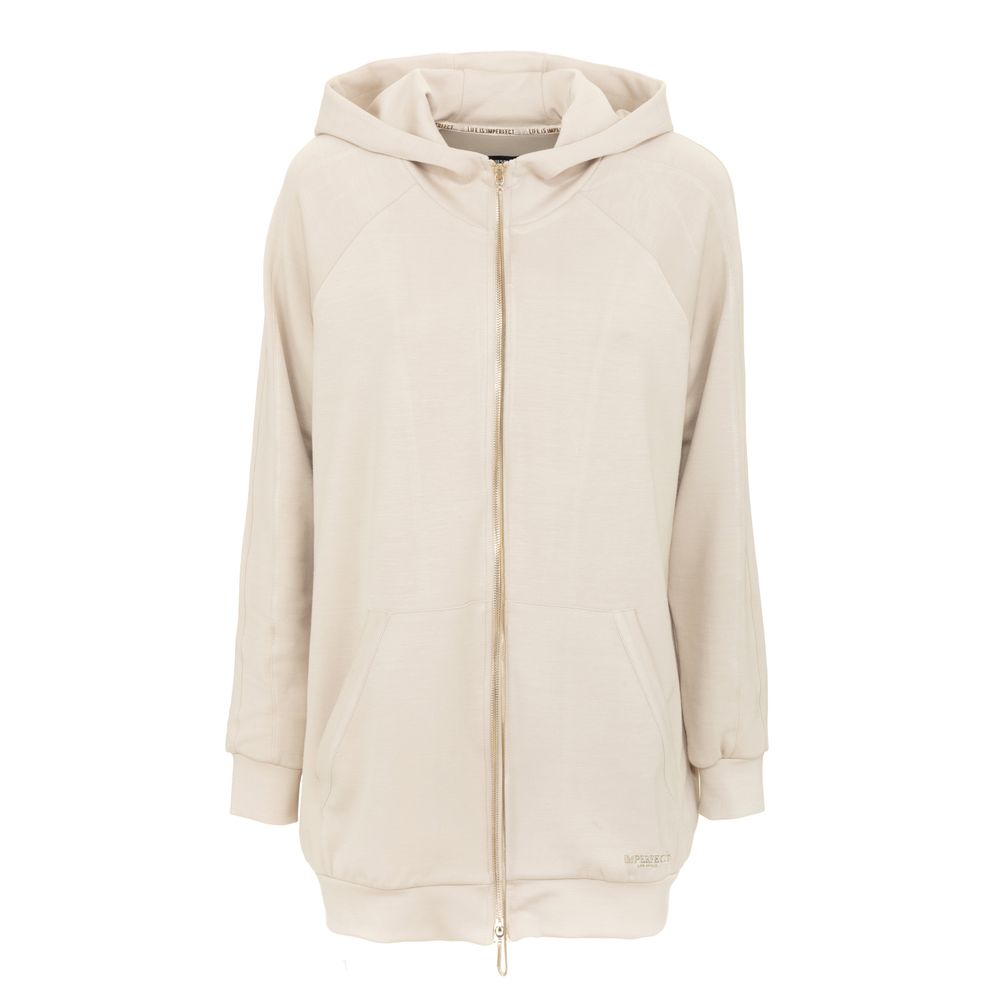  - Beige Polyester Women Sweater