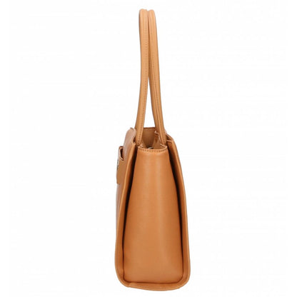  - Brown Polyethylene Women Shoulder Bag