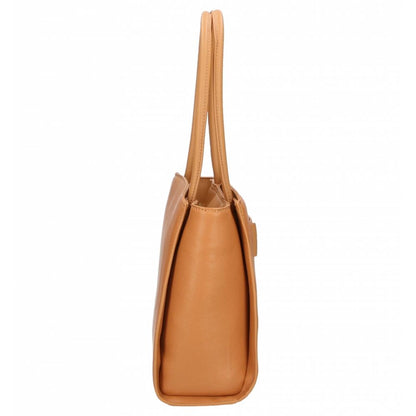  - Brown Polyethylene Women Shoulder Bag