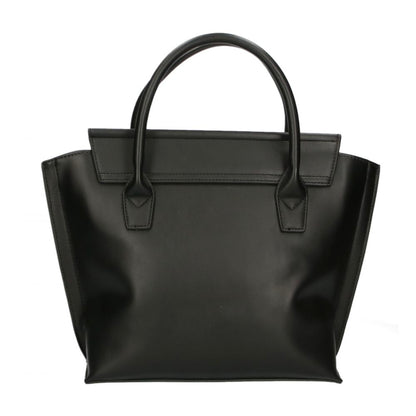  - Elegant Black Magnetic Handbag