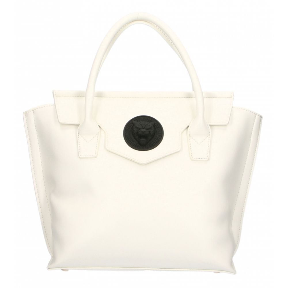  - Elegant White Handbag With Magnetic Closure