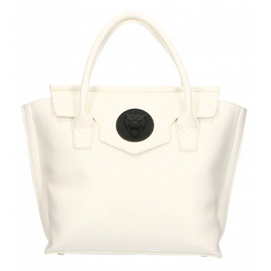  - Elegant White Handbag With Magnetic Closure