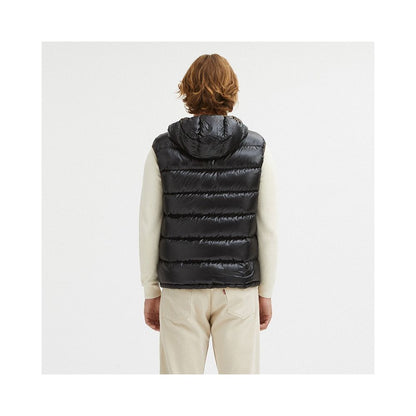 Brown Nylon Men's Reversible Vest - The Luxe Alliance