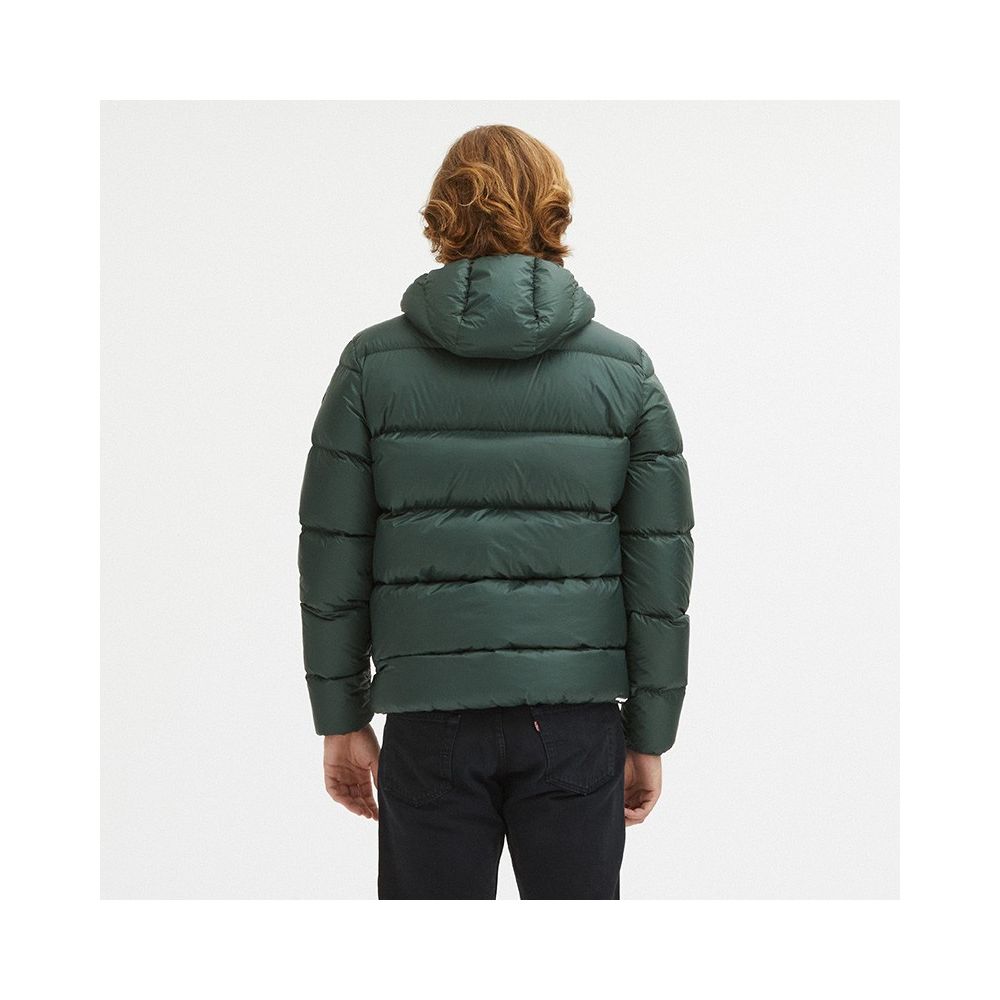 Green Nylon Men Jacket - The Luxe Alliance