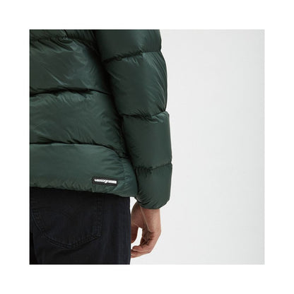 Green Nylon Men Jacket - The Luxe Alliance