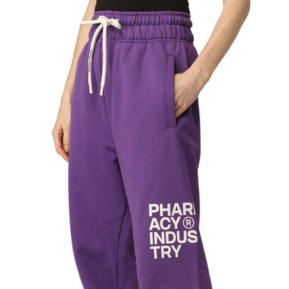  - Purple Cotton Women Pant