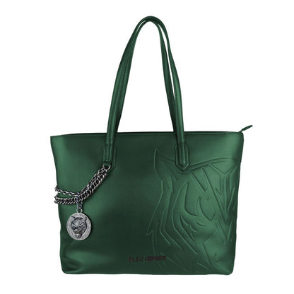  - Green Polyethylene Women Shoulder Bag