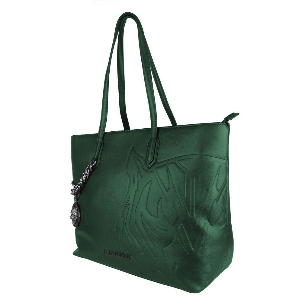  - Green Polyethylene Women Shoulder Bag