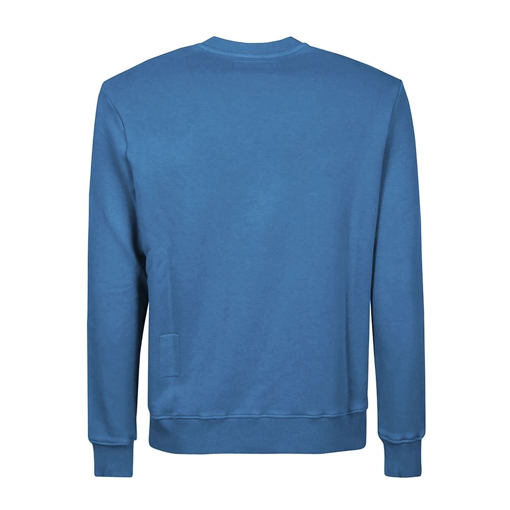  - Light Blue Cotton Men Sweater