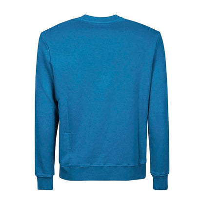  - Light Blue Cotton Men Sweater