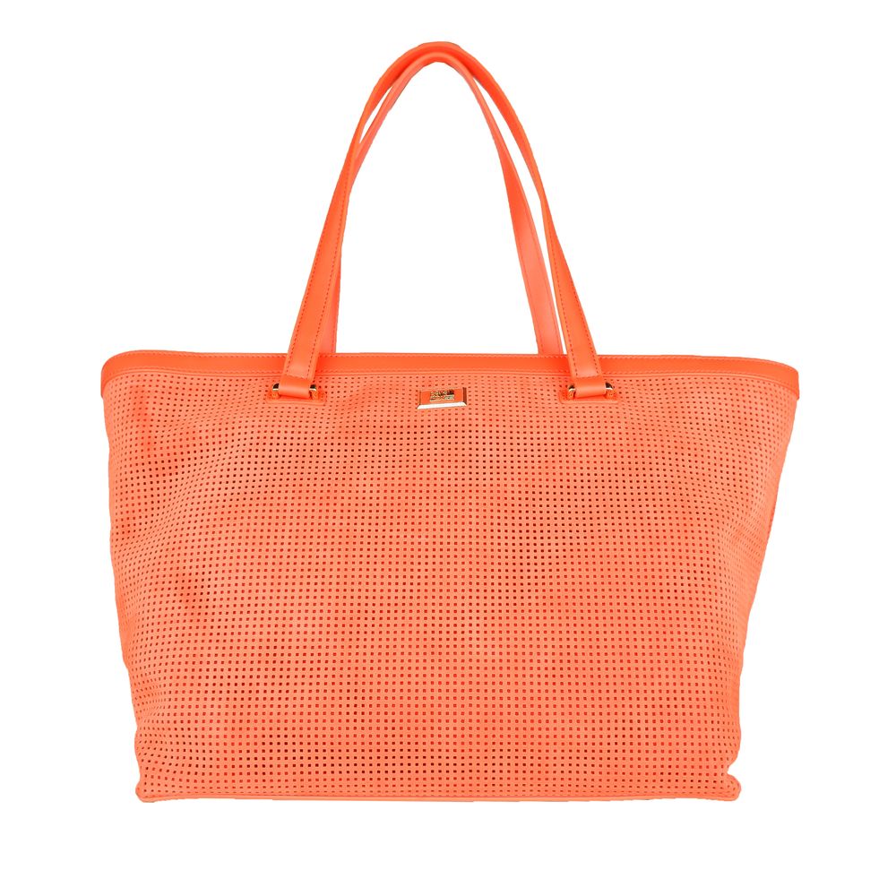  - Orange Calfskin Women Handbag