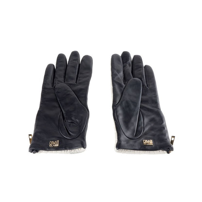  - Gray Lambskin Women Glove