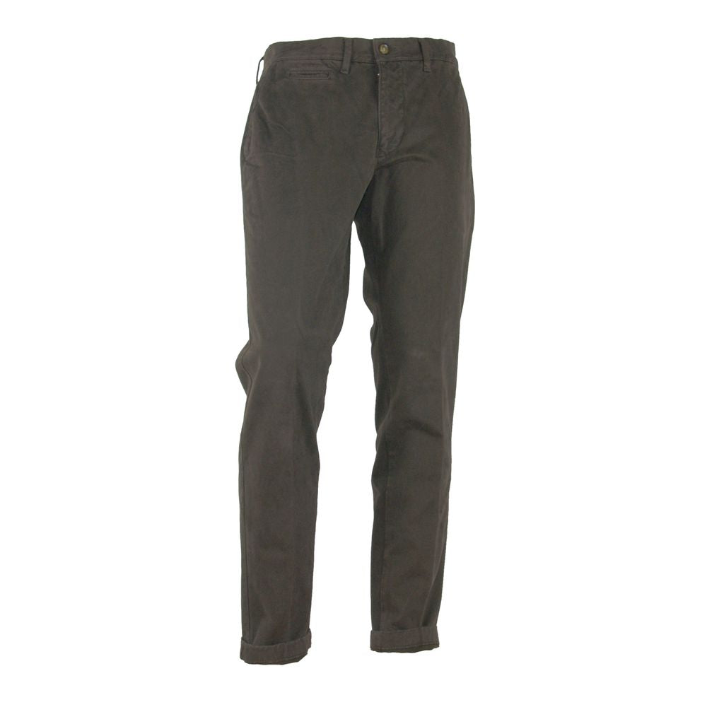  - Elegant Brown Winter Trousers