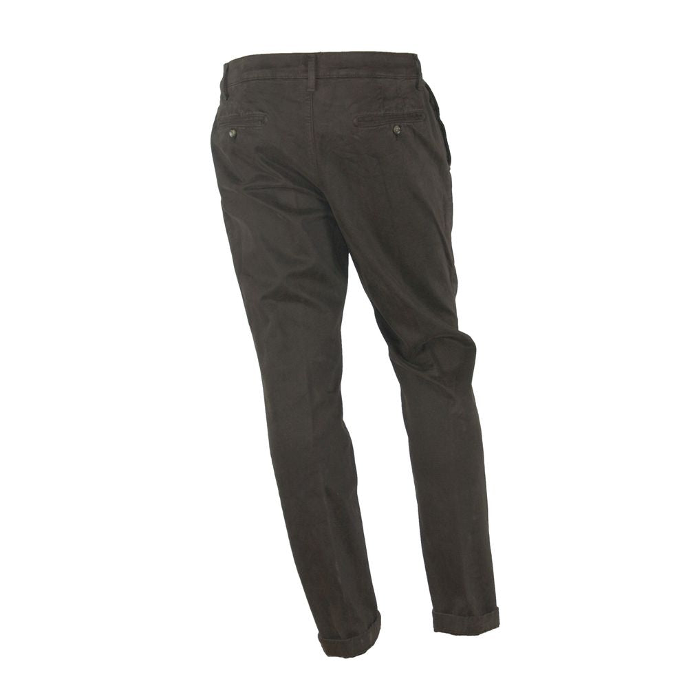  - Elegant Brown Winter Trousers