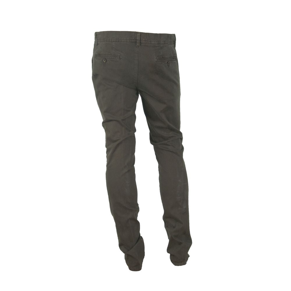  - Elegant Italian Cotton Blend Pants