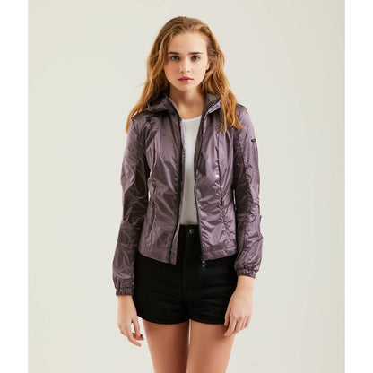 Pink Polyamide Women Jacket - The Luxe Alliance