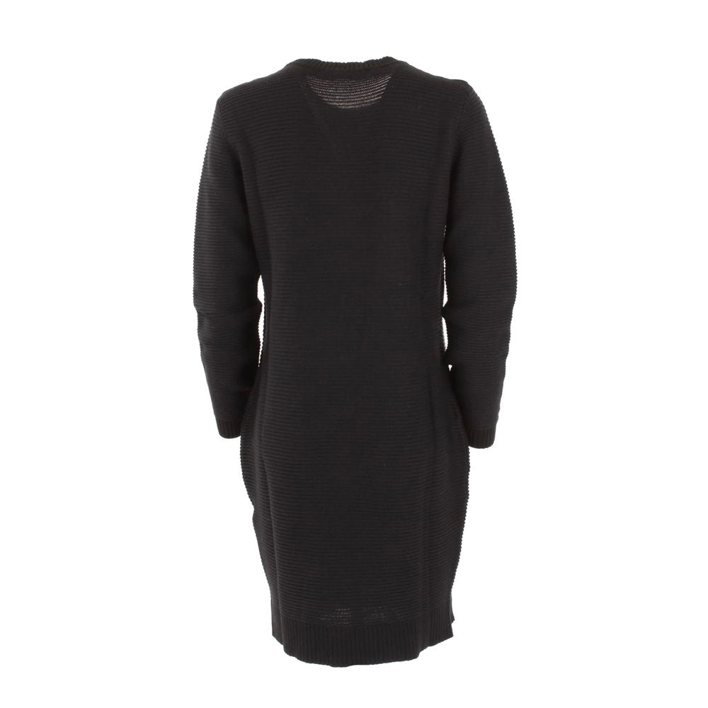  - Chic Heart Pattern Knit Wool-Blend Dress