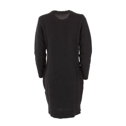  - Chic Heart Pattern Knit Wool-Blend Dress