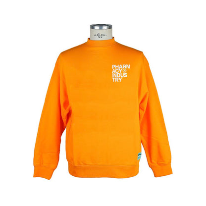  - Chic Orange Logo Crewneck Sweatshirt