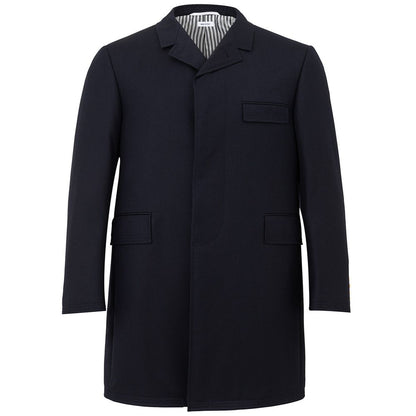  - Elegant Wool Jacket in Signature Blue