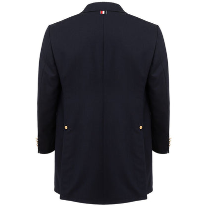  - Elegant Wool Jacket in Signature Blue