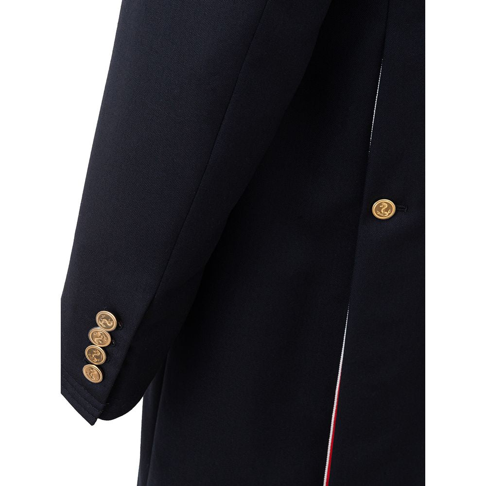  - Elegant Wool Jacket in Signature Blue