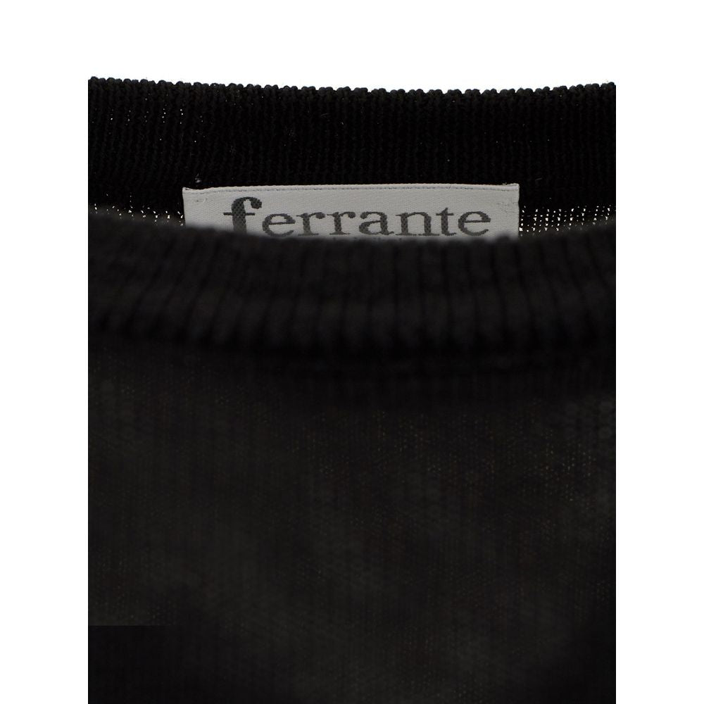  - Elegant Black Wool Sweater for Men