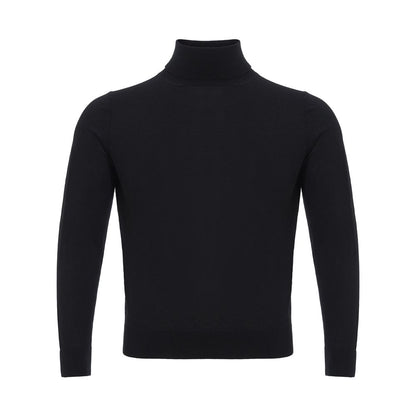  - Italian Cashmere Luxury Black Sweater