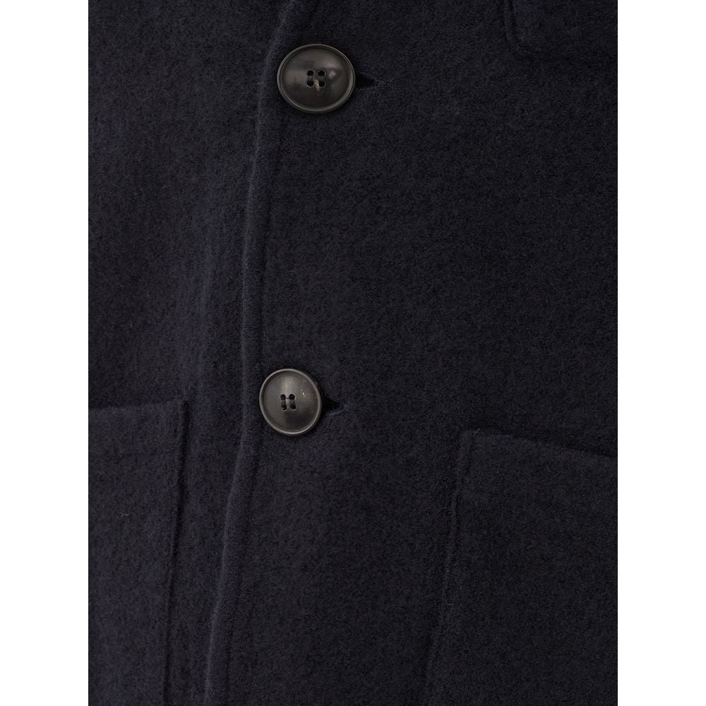  - Elegant Woolen Blue Jacket for Men