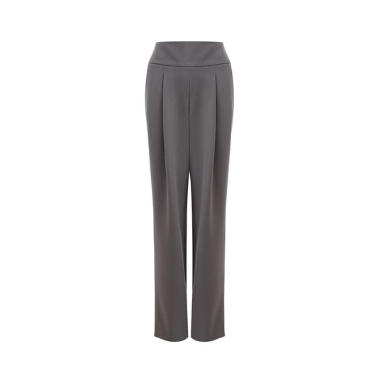  - Chic Gray Wool Trousers for Sophisticated Style