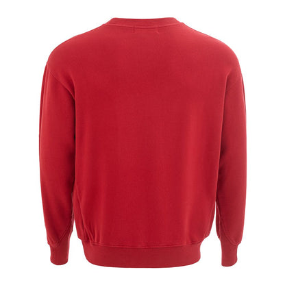  - Elevated Red Cotton Sweater