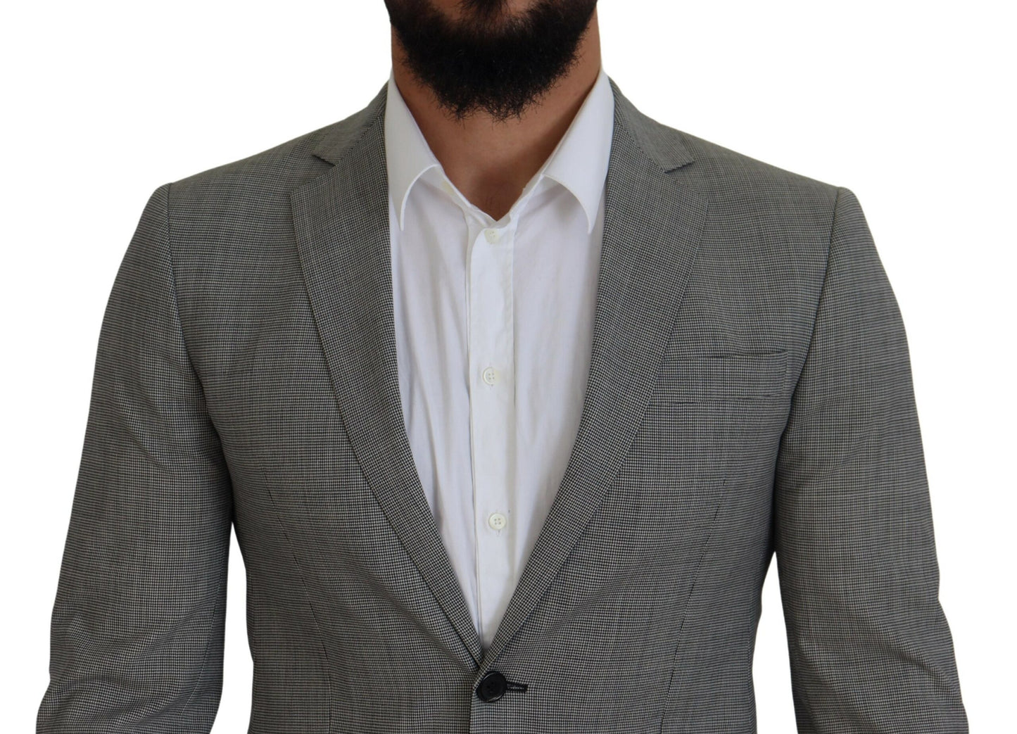 Gray Wool Single Breasted 2 Piece PARIS Suit - The Luxe Alliance