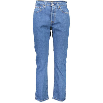  - Blue Cotton Jeans & Pant