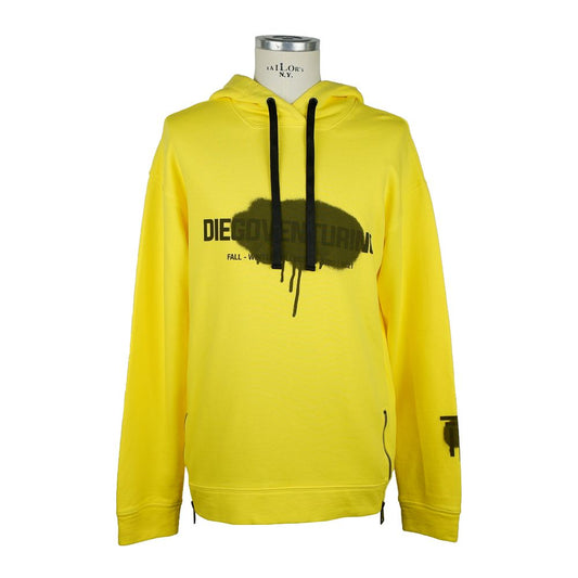 - Yellow Cotton Men Sweater