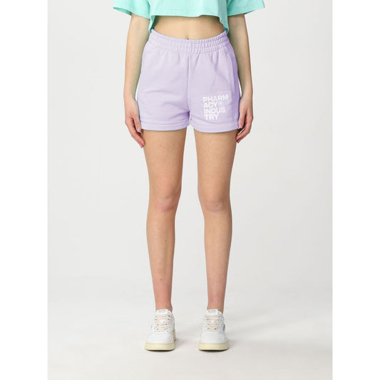  - Chic Purple Cotton Shorts