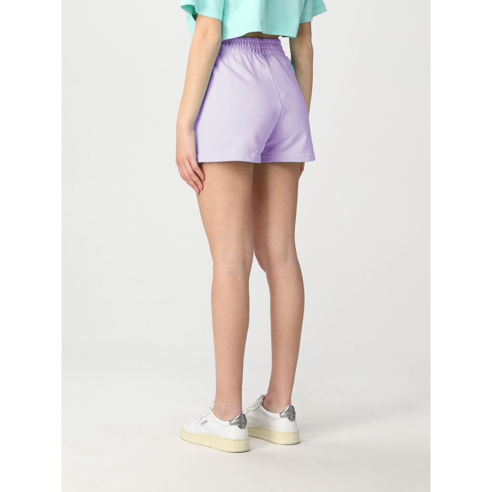  - Chic Purple Cotton Shorts