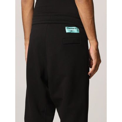  - Black Cotton Men Pants