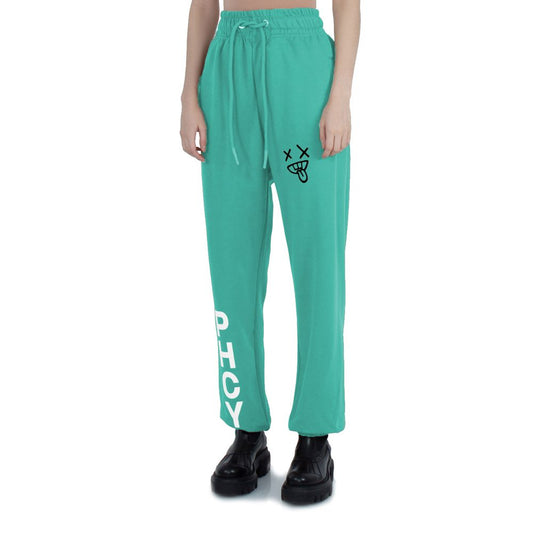  - Sporty Chic Cotton Jersey Trousers