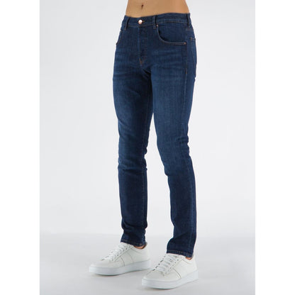  - Blue Cotton Men's Jeans