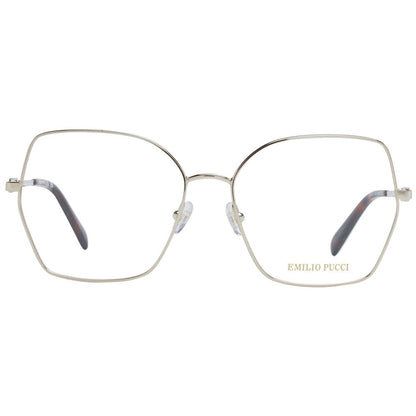 Emilio Pucci Women's Optical Glasses – Gold Butterfly Frame, 56mm