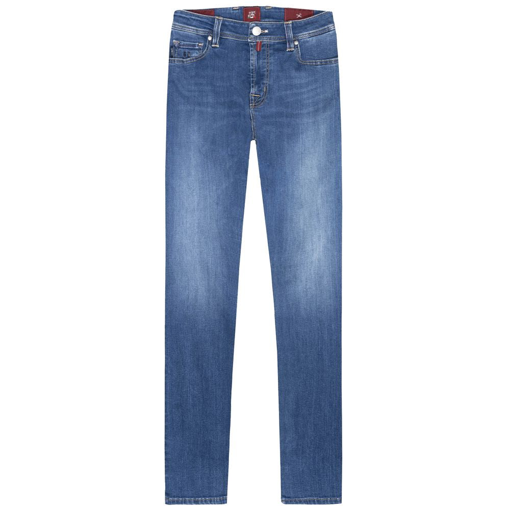  - Light Blue Cotton Men Jean