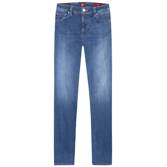  - Light Blue Cotton Men Jean