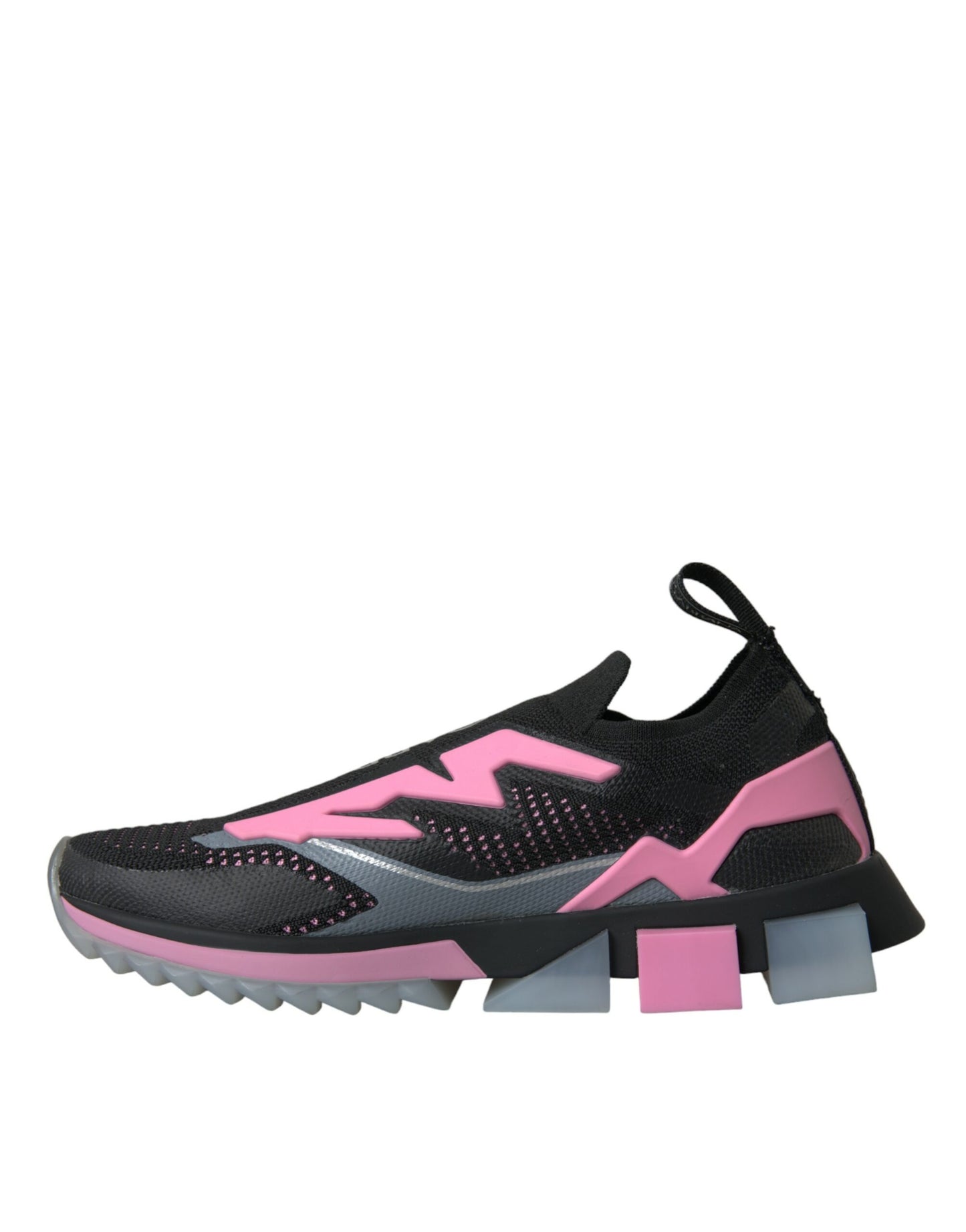 Black Pink Slip On Sorrento Sneakers Shoes - The Luxe Alliance