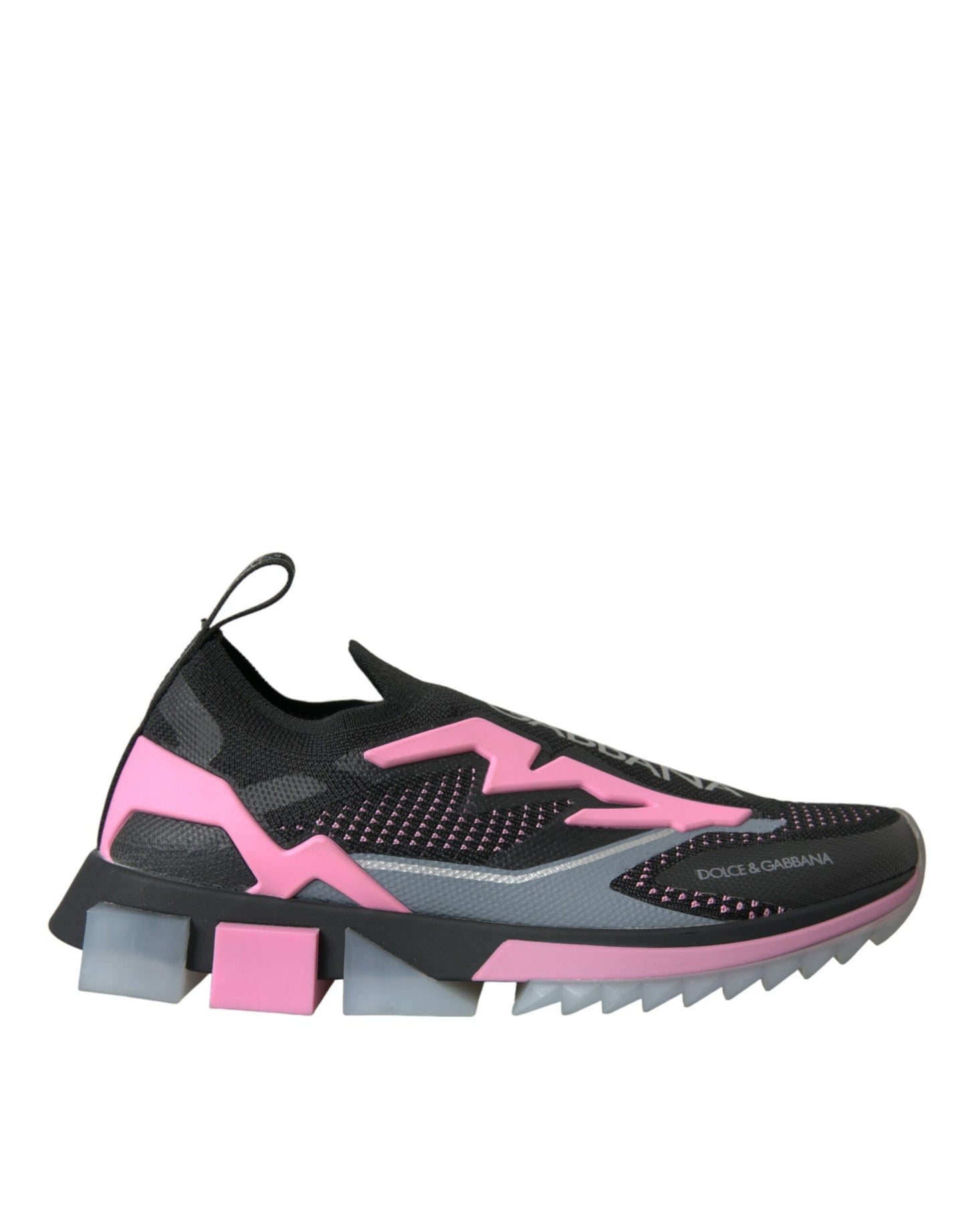  - Black Pink Slip On Sorrento Sneakers Shoes