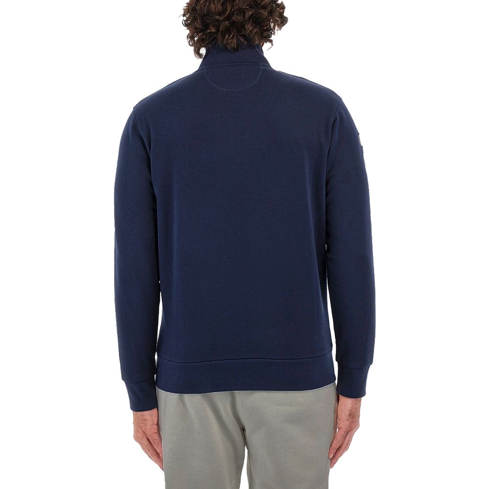 Blue Cotton Sweater - The Luxe Alliance