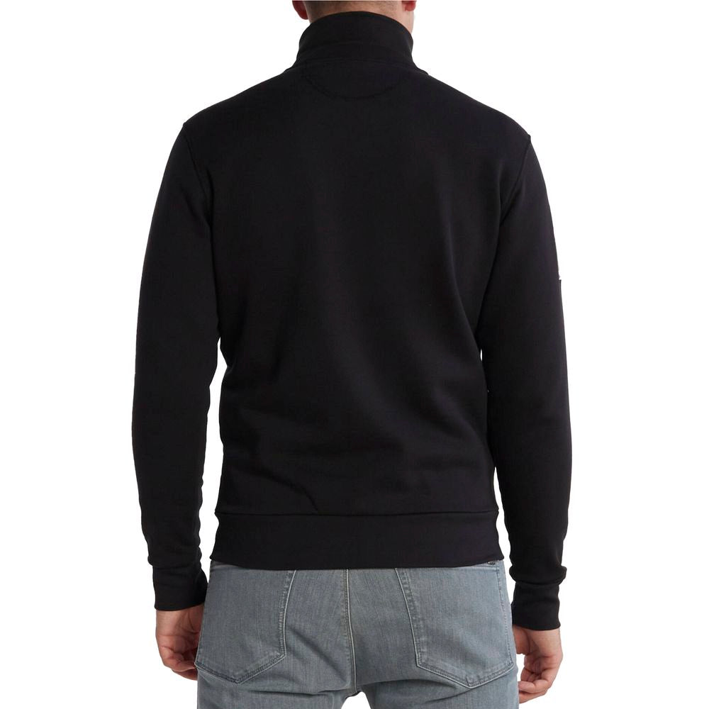 Black Cotton Sweater - The Luxe Alliance